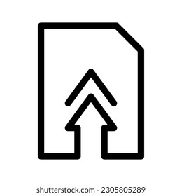 Cargar Ilustración de diseño de símbolos vectores de iconos de archivo