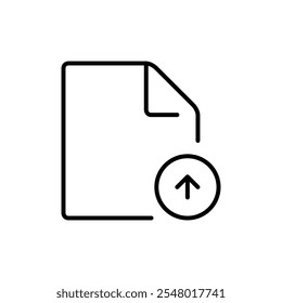 Datei hochladen Symbol Webdesign in Vektor
