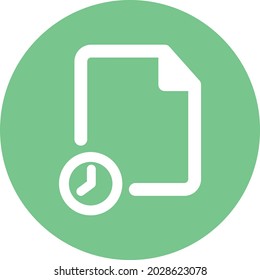 Upload file Isolated Vector icon which can easily modify or edit