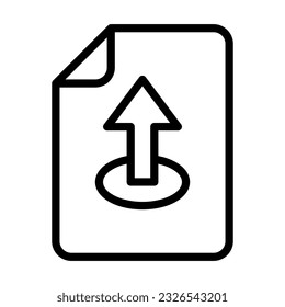 Dateizeilensymbol hochladen. Champagnerzeilensymbol. Perfekt für Grafikdesign, Mobile, UI und Webmaster