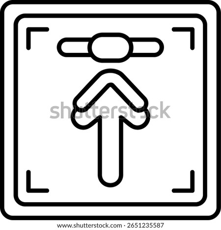 Upload Filled Style Icon Design