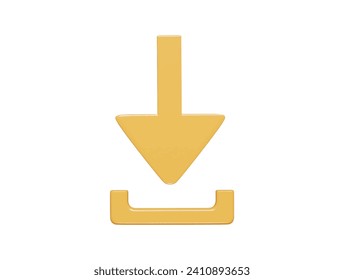 Icono de envío Ilustración 3d
