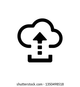 Upload icon (cloud)