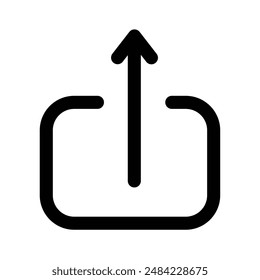 Diseño de iconos de Cargar en estilo relleno y contorneado