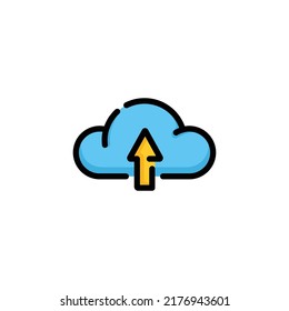 Cargar ilustración vectorial de diseño de iconos