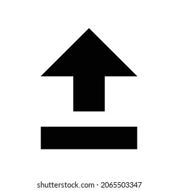 upload icon design vector symbol