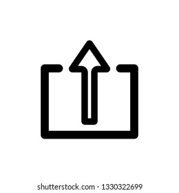 Upload icon . Export icon. Sign design