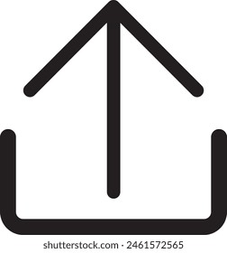Upload Icon Illustration EPS 10