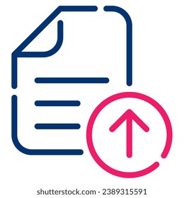Upload icon illustration for UIUX, web, app, infographic etc