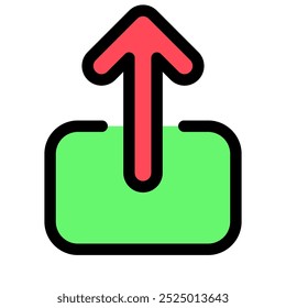 Upload Icon, interface icon, mobile icon