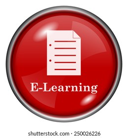 Upload icon. Internet button on white background. 