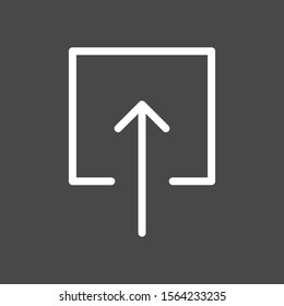 Upload icon isolated on background
 
