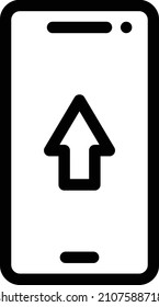 upload Icon isolated on white background. Vector illustration. Eps10. Vector icon for website design and app