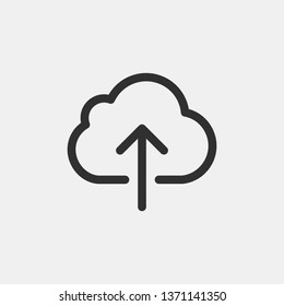 Upload icon logo