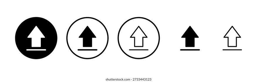 Logo-Design hochladen. Datenzeichen und -symbol laden
