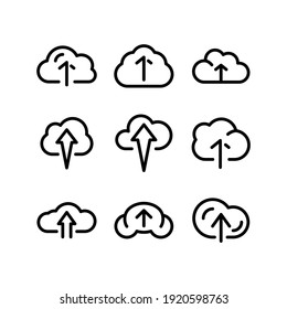 icono de carga o logotipo símbolo de signo aislado ilustración vectorial - Colección de iconos vectoriales de estilo negro de alta calidad
