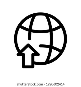 upload icon or logo isolated sign symbol vector illustration - high quality black style vector icons
