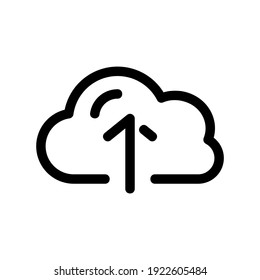 upload icon or logo isolated sign symbol vector illustration - high quality black style vector icons
