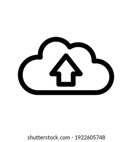upload icon or logo isolated sign symbol vector illustration - high quality black style vector icons
