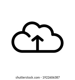 upload icon or logo isolated sign symbol vector illustration - high quality black style vector icons
