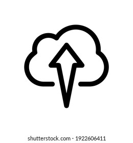 upload icon or logo isolated sign symbol vector illustration - high quality black style vector icons

