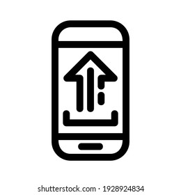 upload icon or logo isolated sign symbol vector illustration - high quality black style vector icons
