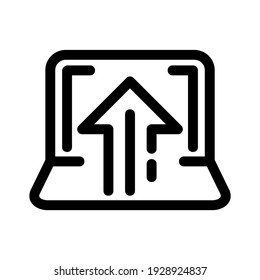 upload icon or logo isolated sign symbol vector illustration - high quality black style vector icons
