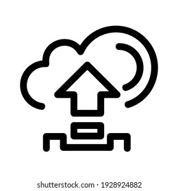 upload icon or logo isolated sign symbol vector illustration - high quality black style vector icons
