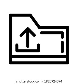 upload icon or logo isolated sign symbol vector illustration - high quality black style vector icons
