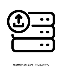 icono de carga o logotipo símbolo de signo aislado ilustración vectorial - iconos vectoriales de estilo negro de alta calidad
