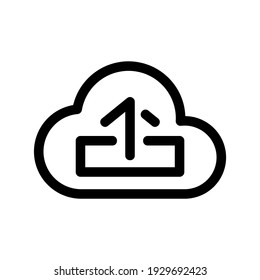 upload icon or logo isolated sign symbol vector illustration - high quality black style vector icons
