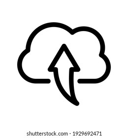 icono de carga o logotipo símbolo de signo aislado ilustración vectorial - iconos vectoriales de estilo negro de alta calidad
