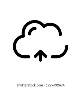 icono de carga o logotipo símbolo de signo aislado ilustración vectorial - iconos vectoriales de estilo negro de alta calidad
