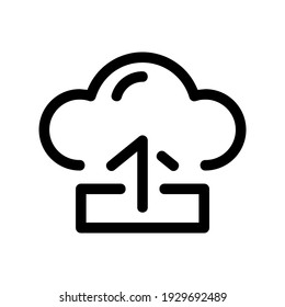 upload icon or logo isolated sign symbol vector illustration - high quality black style vector icons
