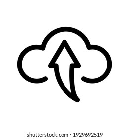 upload icon or logo isolated sign symbol vector illustration - high quality black style vector icons
