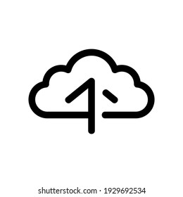 upload icon or logo isolated sign symbol vector illustration - high quality black style vector icons
