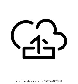 upload icon or logo isolated sign symbol vector illustration - high quality black style vector icons
