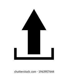 icono de carga o logotipo símbolo de signo aislado ilustración vectorial - iconos vectoriales de estilo negro de alta calidad
