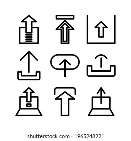 icono de carga o logotipo símbolo de signo aislado ilustración vectorial - Colección de iconos vectoriales de estilo negro de alta calidad
