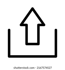upload icon or logo isolated sign symbol vector illustration - high quality black style vector icons
