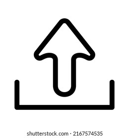 upload icon or logo isolated sign symbol vector illustration - high quality black style vector icons
