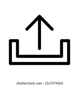 upload icon or logo isolated sign symbol vector illustration - high quality black style vector icons
