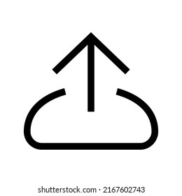 upload icon or logo isolated sign symbol vector illustration - high quality black style vector icons
