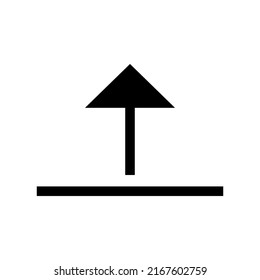 icono de carga o logotipo símbolo de signo aislado ilustración vectorial - iconos vectoriales de estilo negro de alta calidad
