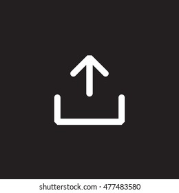 Upload icon, pictogram