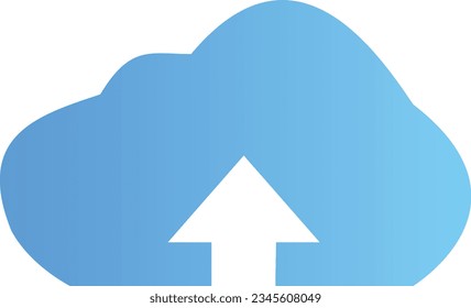Upload icon: "Representing the action of transferring files or data to a digital platform or cloud storage."