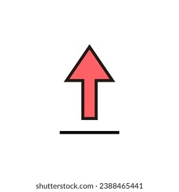 Upload icon set illustration. load data sign and symbol