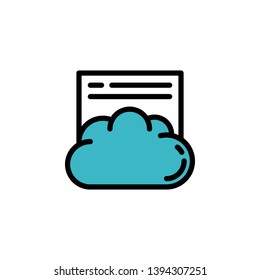 upload icon sign signifier vector