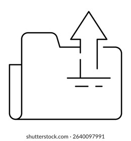 upload icon, simple design, vector illustration