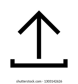 Upload Icon. Simple Web UI Icon